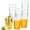 150ml/5oz, variant on Restaurant Grade, BPA Free Clear Plastic Drinking Cup 12Pcs. Kids Drinking Cups,5 oz Clear Plastic Kids Cups, Stackable and Shatterproof,Break Resistant Glasses Are Reusable,By PandaTop (Clear)