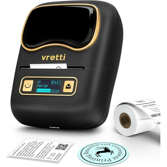 Label Maker vretti K2 sin tinta térmica con Bluetooth 2