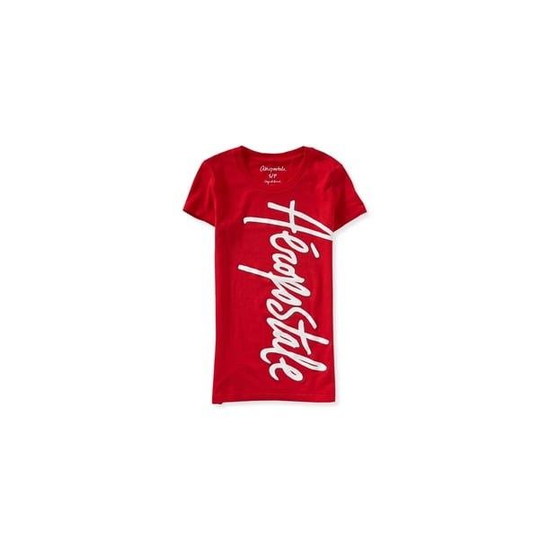 Camiseta Gráfica Aeropostale Ny City Aero para Mujer Rojo Extragrande