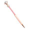 thumbnail image 1 of CSChome Ballpoint Pen Glitter Half Transparent Ballpoint Pen with Replaceable Refill Portable Writing Tool for Students, 1 of 7
