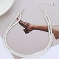 thumbnail image 6 of Anklets For Women Adjustable Ankle Chain Layered Ankle Bracelet Silver Foot Bracelet Beach Anklet Silver Simple Foot Chain Jewelry Ankle Bracelet Anklet Set For Women, 6 of 7