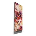 thumbnail image 2 of Epic Graffiti 'Exuberant Florals I' by Silvia Vassileva, Canvas Wall Art, 20"x60", 2 of 9