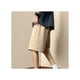 thumbnail image 1 of Hombre Verano Pantalones Cortos De Media Longitud Sueltos Cierre De Cordón Imprimir Deportes Pantalones Cortos De Cintura Alta Caqui XL, 1 of 8