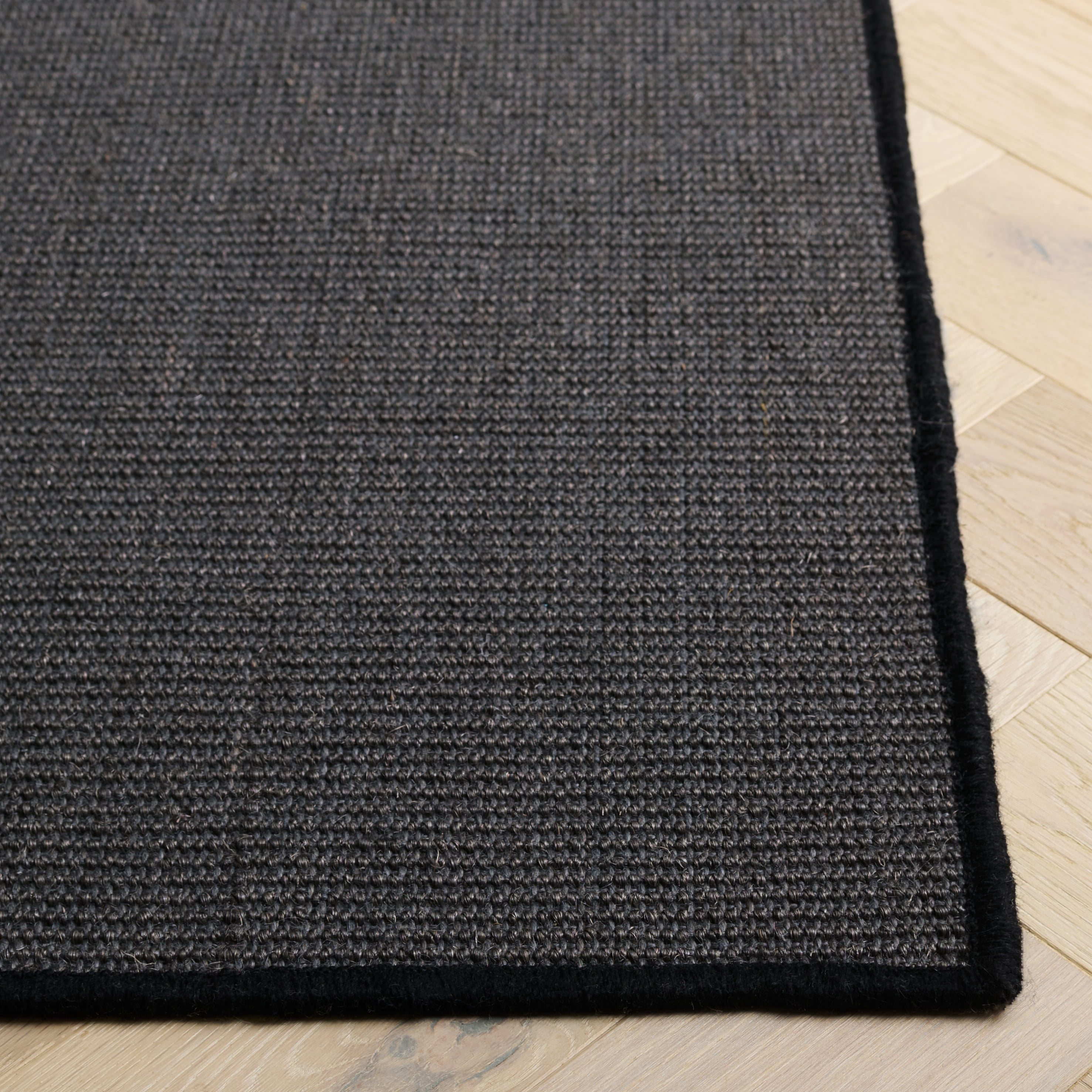 Safavieh Natural Fiber Callista Solid Area Rug, Charcoal, 9' x 12'
