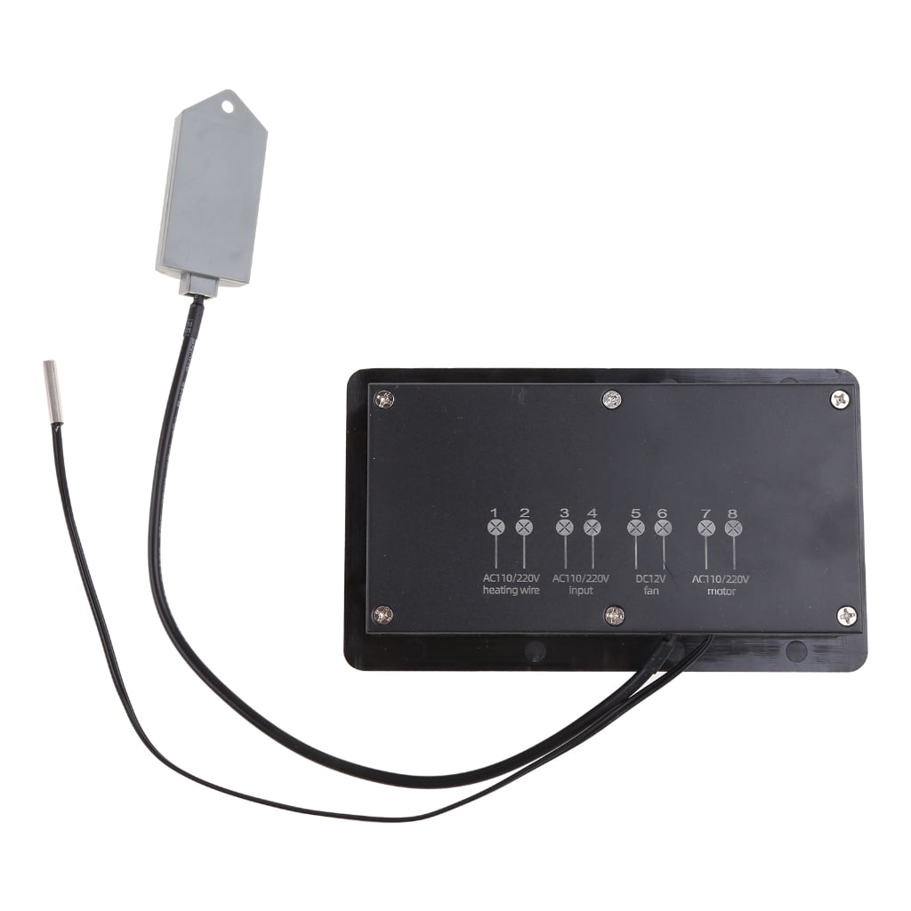 All-Purpose Digital Temperature Controller Centigrade Thermostat Humidity Controlling with Probe for Incubator Fridge