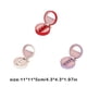 thumbnail image 3 of Minnieouse Joyero con cremallera PU almacenamiento collar organizador de gran capacidad soporte caso boda aniversario presente Accesorios Ropa, zapatos y accesorios Miscelánea Blanco Minnieouse AP015728-02, 3 of 6