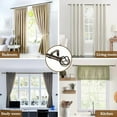 thumbnail image 5 of Extra Long Curtain Rods for Windows 120 to 170 Inch, 1 Inch Bronze Heavy Duty Curtain Rods 140 to 195 Inch, Adjustable Drapery Rod with Twisted Cage Finials, 5 of 7