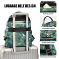 thumbnail image 3 of FORMRS Mini Backpack Purse for Women Travel Daypack Casual Shoulder Bag, Green Forest Pattern, 3 of 7