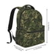 thumbnail image 2 of Disketp Green Camouflage Skull Mochila Estampada para Hombre y Mujer – Mochila Ligera Clásica con Múltiples Bolsillos para Universidad, Trabajo y Viajes-One Size, 2 of 5