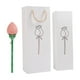 thumbnail image 5 of Caja de joyería con forma de rosa, soporte de metal, regalo romántico, soporte decorativo para joyas Caja Anillo Rosa, 5 of 9