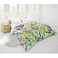 thumbnail image 2 of Summer Flowers III Duvet Cover, 2 of 7