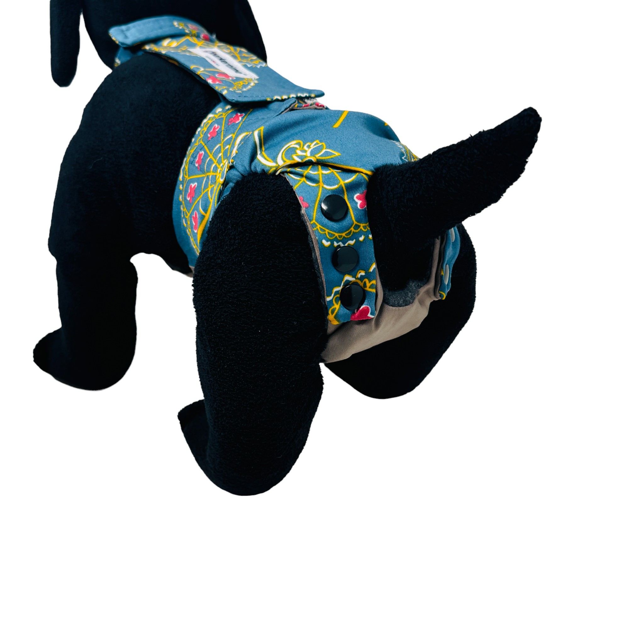 Barkertime Carnival Threads Dog Diaper Snappy Overall