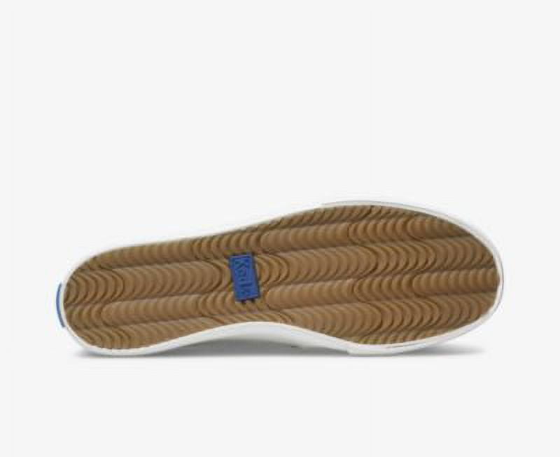 Keds Womens Slip On Casual Shoe, Medium Closed Toe White
