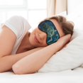 thumbnail image 7 of Uemuo Artistic Turtle Earth Pattern Sleep Eye Mask - Light Blocking Sleep Mask Blocking Out Light Perfectly, Soft and Comfortable Night Eye Mask, Eye Blinder, 7 of 7