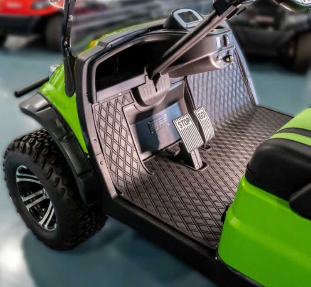 Xtreme Mats Golf Cart Mat, Full Coverage Golf Cart Floor Liner