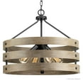thumbnail image 7 of Urban Ambiance Luxury Coastal Pendant, Size: 18-1/4"H x 21-5/8"W, with Rustic Style Elements, Charcoal Finish, UHP2474, 7 of 7
