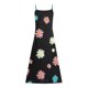 thumbnail image 5 of Vestido largo de playa ajustado con estampado de rayas sin mangas con cuello en V y cintura media a la moda para mujer Pompotops  ghjkhdj7008, 5 of 5