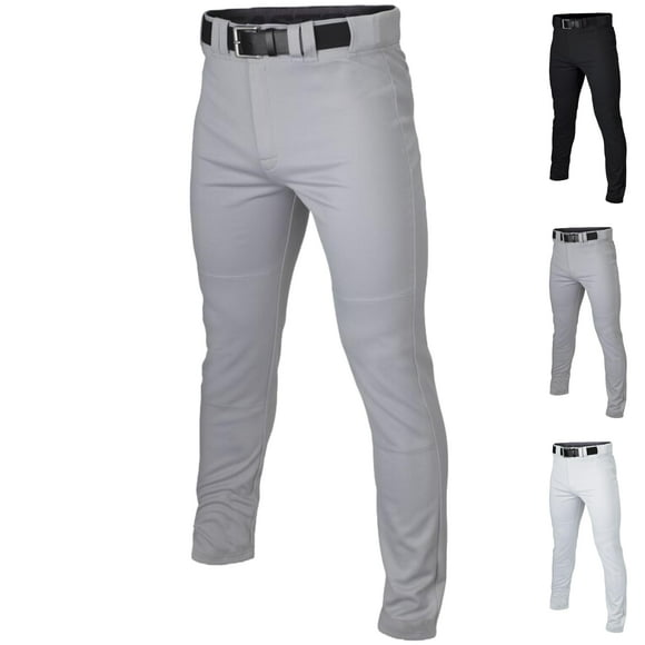 Pantalón de béisbol Easton RIVAL+ gris para adulto, talla grande