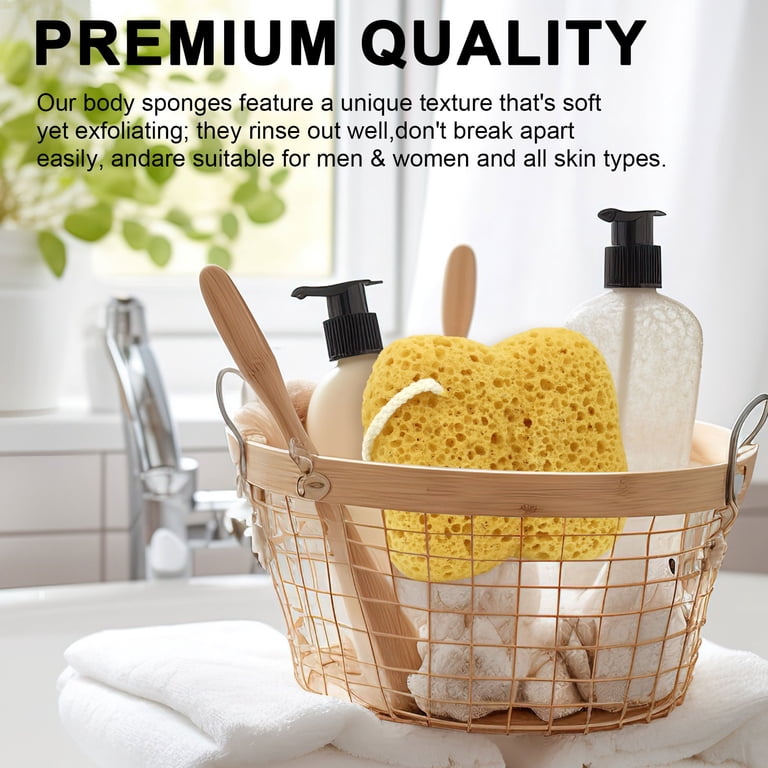 Bubbob Bath Sponge Foam Loofah, 3-Pack photo 5