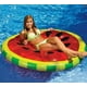 Swim Central Chaise Longue Gonflable de Piscine de Tranche de Fruit de Pastèque Rouge et Verte de 61.5" – image 1 sur 1