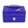 thumbnail image 2 of Caja de seguridad para efectivo menor de 6 pulgadas Sunnimix Cash Money Case Azul, 2 of 8