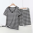 thumbnail image 2 of 2 Piece Outfits Summer Sets,Womens 2 Piece Lounge Sets Casual Crewneck Short Sleeve Loose Fit Tank Top Elastic Waisted Shorts Matching Outfits 2026, 2 of 5