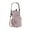 Pink, variant on lacooooppia Water Bottle Carrier Bag with Zip Pocket Adjustable Shoulder Strap, Water Bottle Bag for Running Outdoor Activities
