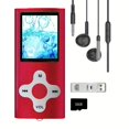 thumbnail image 1 of 32GB MP3 Player with LCD Screen, Portable Media Player for Music Video E-Books, SD Card Slot Included, 1 of 12