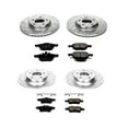 thumbnail image 3 of PowerStop Front and Rear Z23 Evolution Sport Carbon-Fiber Ceramic Brake Pad and Drilled & Slotted Rotor Kit Fits: MAZDA Select Models K5804, 3 of 10