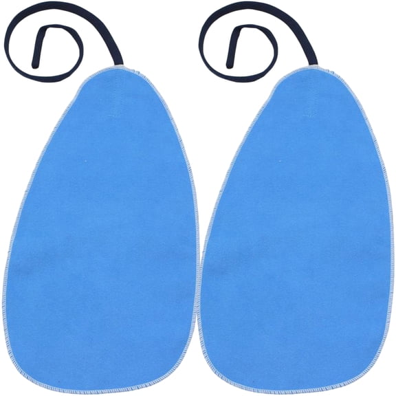 FENGGUIQU Clarinet Cleaning Cloths Set of 2, Soft Fabric Wipes for Musical Instrument Care and Practice Maintenance