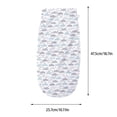 thumbnail image 3 of Newborn Cotton Cuddle Wrap Swaddle Towel Newborn Swaddle Sleeping Bag Cuddle Blanket, 3 of 3