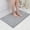 Gray, variant on Ivalue Bathroom Rug Absorbent Bath Mat Non-Slip Bathroom Runner Washable, Gray