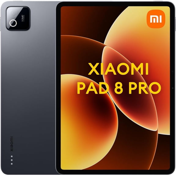 XIAOMI Pad 8 Pro Ai WiFi Version Global (No Calls or Text) 11.2 inches 3.2K 144Hz 9200mAh Bluetooth 5.4 Four Speakers 50 Mp Cam Model 25091RP04G (Gray, 256GB 8GB)