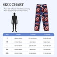 thumbnail image 2 of Salouo American With Lips Print Pajama Pants for Men, Lounge Pants Elastic Waistband Casual Men's sleepwear Loungewear Sleep Pajama Pant -X-Large, 2 of 7