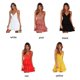 thumbnail image 3 of Sexy Ladies Summer Dress V Neck Comfy Swing Sundress Casual Dress summer beach holiday(S-XXL), 3 of 5