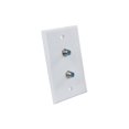 thumbnail image 1 of Placa de pared JR Products 47875 HD/SAT/CATV de 3 GHz con 4 conductores, 1 of 1