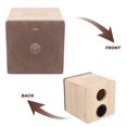 thumbnail image 3 of Minkissy Beige Wooden Speaker Enclosure for Car Audio 4 Inch Subwoofer Box with Precise Fit Design, 3 of 6