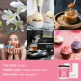 thumbnail image 3 of Candle Auelife, 60 cumpleaños, con aroma a crema de vainilla, 200 ml, 3 of 7