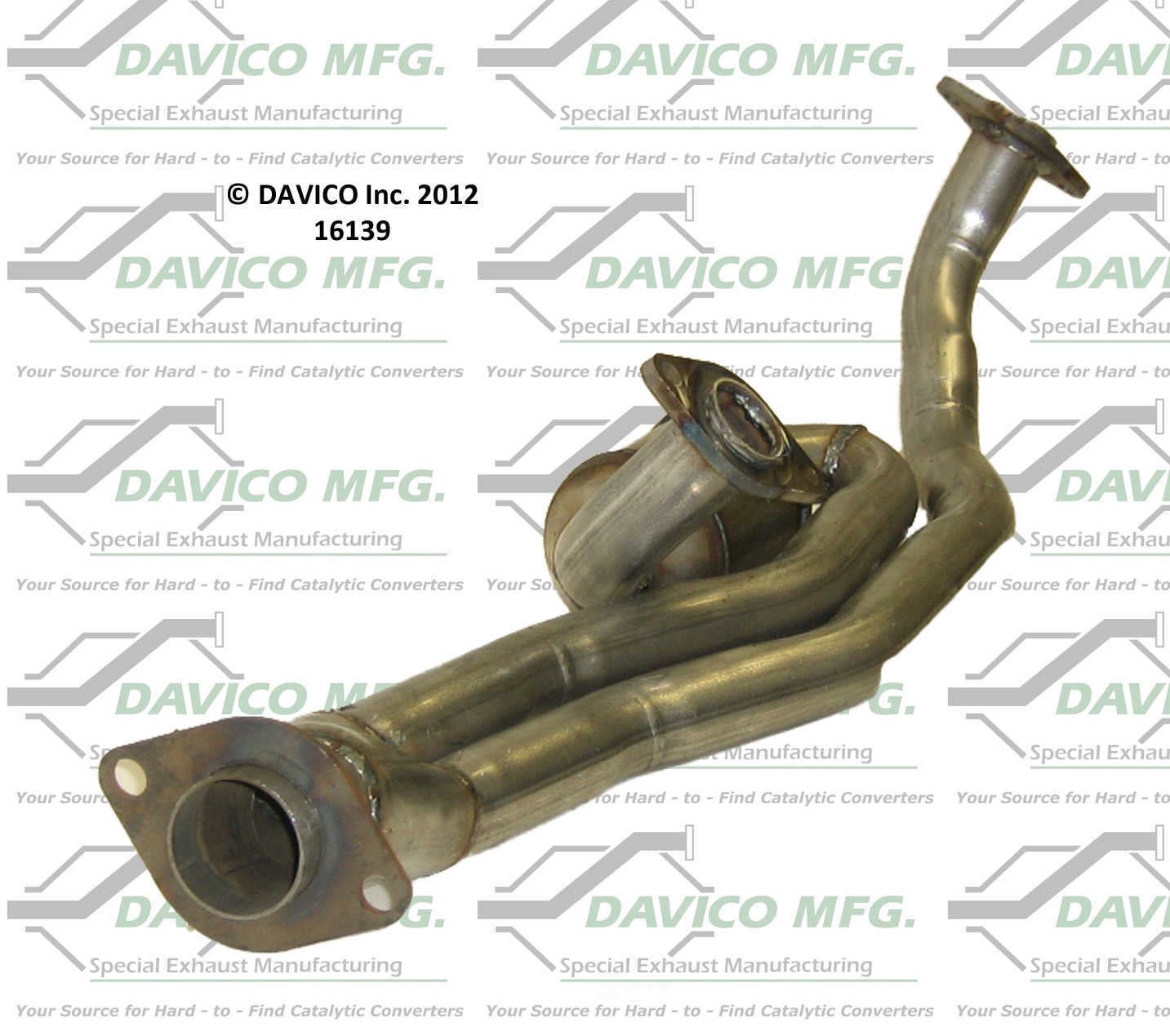 Davico Mfg 16139 Direct-Fit Catalytic Converter
