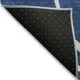 thumbnail image 3 of Addison Rugs Chantille Indoor/Outdoor Transitional Geometric, Abstract Navy Washable Rectangle Rug, 3' x 5', 3 of 6