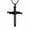 Black, variant on Stainless Steel Men's Nail Cross Urn Necklaces for Ashes Holder Cremation Jewelry for Ashes Urn Pendants with Chain