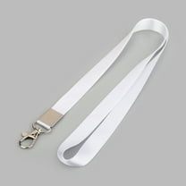 Namzi 2 pcs Lanyard, Long Neck Lanyard Key Lanyard Strap ，White