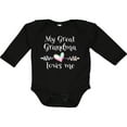 thumbnail image 3 of Inktastic My Great Grandma Loves Me Heart Great Grandchild Boys or Girls Long Sleeve Baby Bodysuit, 3 of 5
