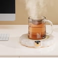 thumbnail image 3 of Electric Mug Warmer for Desk with 3-Speed Temperature Control & 4-12H Timer, Digital Display, Non-Slip Mug Heating Pad for Coffee Tea Milk (Pink), 3 of 7