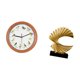 thumbnail image 5 of Reloj de pared,Reloj de pared con pájaro cantor Relojes de pared con pájaros,Escultura de ola del océano,Escultura de ola de océano,regalo moderno para oficina,Adorno de estatua abstracta, 5 of 8