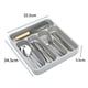 thumbnail image 5 of Bandeja de PláStico para Cubiertos para CajóN, Organizador de Cubiertos para Cocina, Apto para CajóN EstáNdar, 5 Compartimentos, 5 of 5