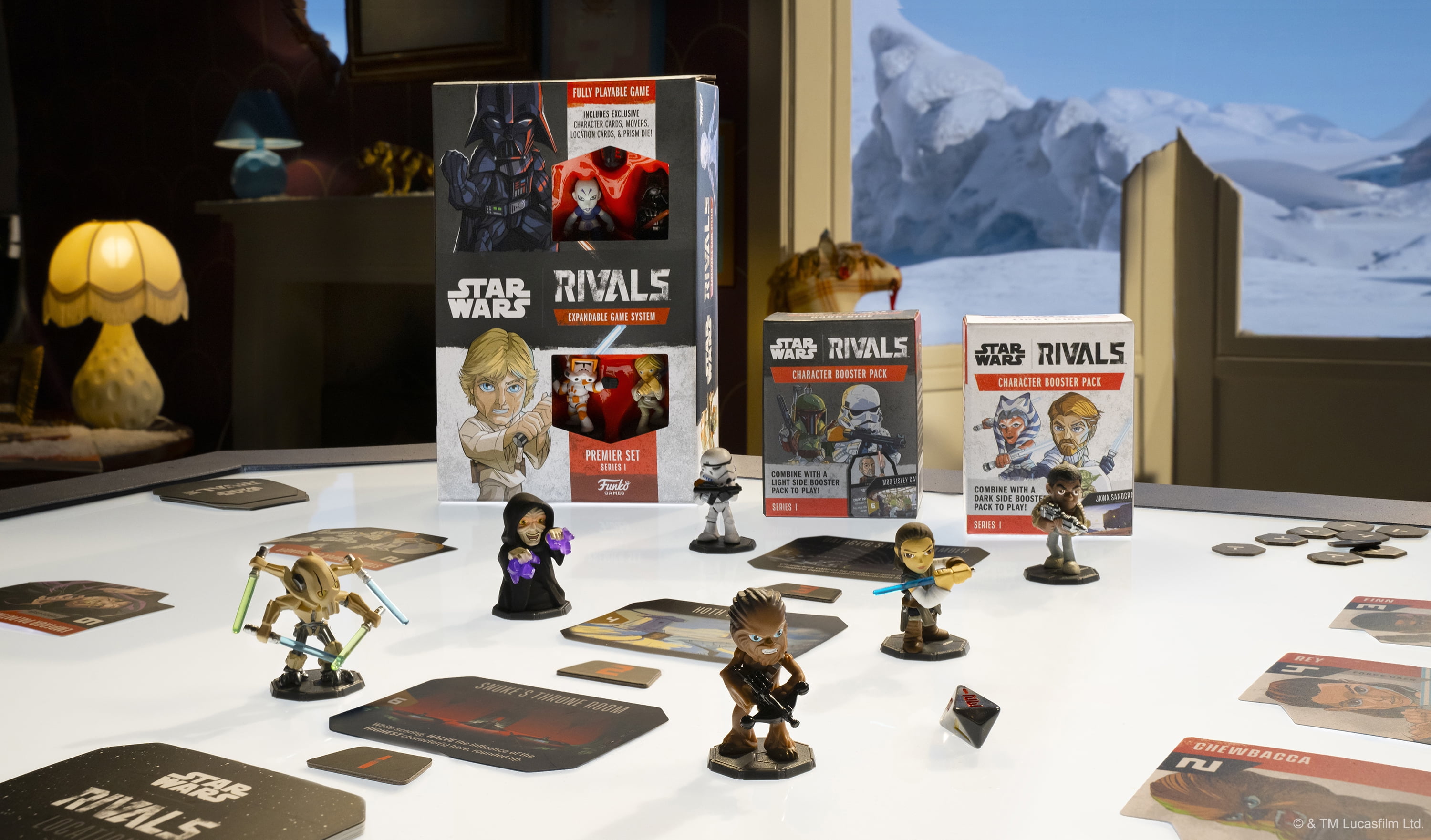 Funko Star Wars Rivals Expandable Card Game, Premier Set Two Player  Expandable Game System 