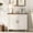 Antique White-34inch, variant on WAMPAT 34 Inch Sideboard Buffet Cabinets With Wood Doors, Kitchen Storage Cabinets Wooden Coffee Bar Tables With Storage, Modern Farmhouse Sideboard Credenza For Living Room, Antique White