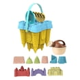 thumbnail image 4 of Modelo de castillo de arena perfecl 14 Uds. Palas de arena Amarillo, 4 of 8