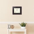thumbnail image 2 of ArtToFrames 8x10 inch Diploma Frame - Framed in Traditional Cherry with Steps with Black and Gold Mats, Comes with Regular Glass and Sawtooth Hanger for Wall Hanging (D-4165-8x10), 2 of 4